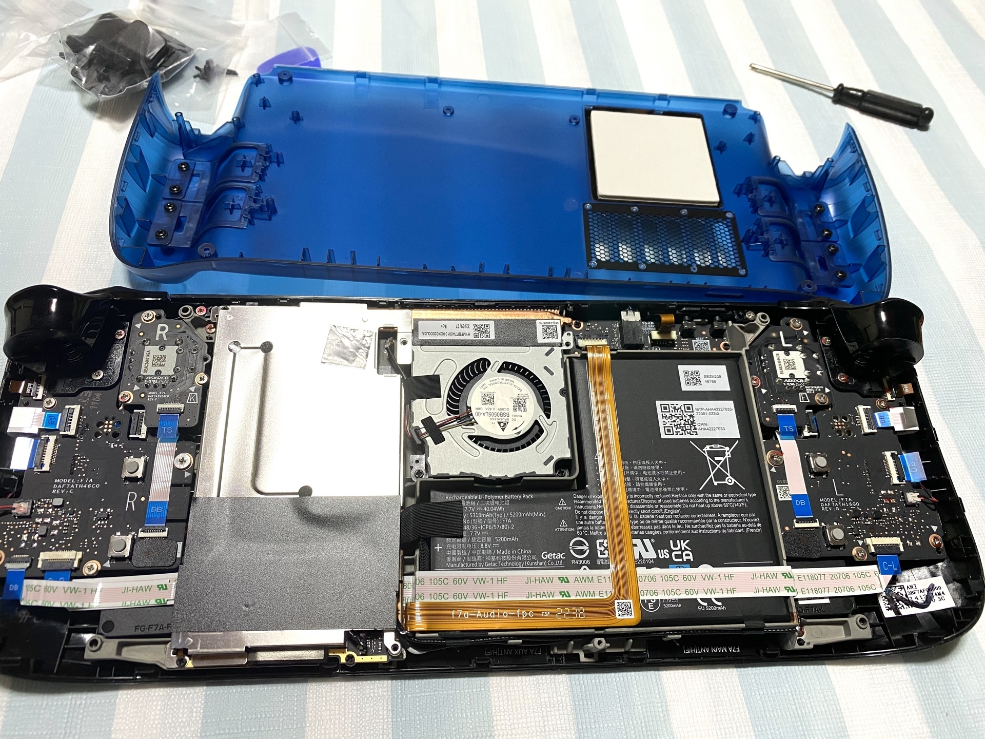 Steam Deckの背面プレートをイメチェンしてみた話 - ほたおたの