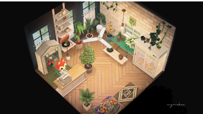 あつ森 住民のお家リフォーム リリアンのお花屋さん 6 6マスレイアウト マイミーボックス Myme Box