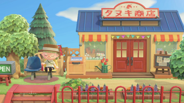【あつ森】たぬき商店・レイアウト・おしゃれ・可愛い・崖・階段・島クリエイト・場所