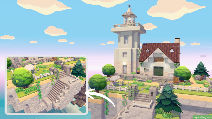 ぽこあポケモン・ぽこポケ・灯台・拠点・メタモンの家・ブロック建築・岬・パサパサこうやの街・自宅判定