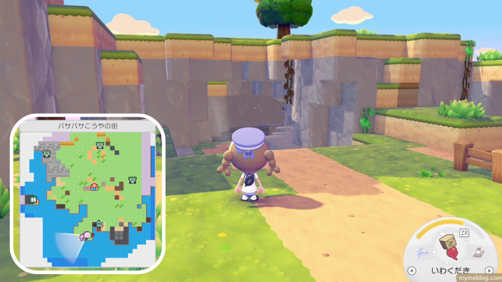 ぽこあポケモン・ぽこポケ・灯台・拠点・メタモンの家・ブロック建築・岬・パサパサこうやの街・自宅判定
