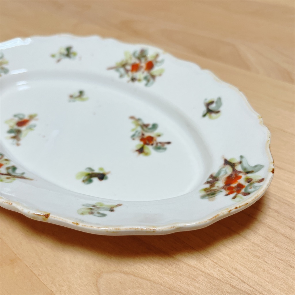 ヨシノヒトシ花柄蓮華レンゲ黄色