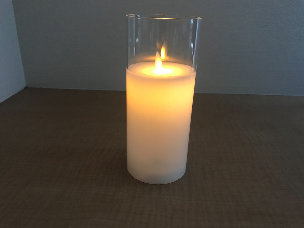 3000円のろうそく風ledライトでおしゃれな寝室になった あざらしいかのブログ 3000円のろうそく風ledライトでおしゃれな寝室になった あざらしいかのブログ