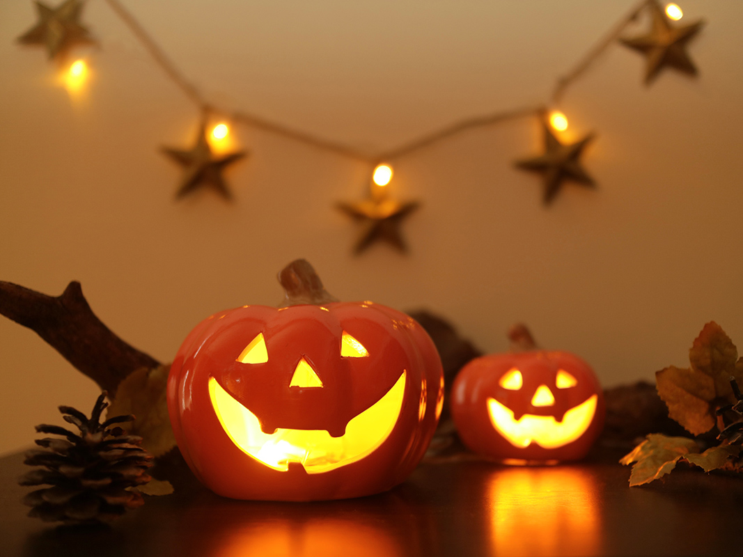 秋支度、ハロウィン支度！子供と一緒にLEGOでオーナメントを作りま