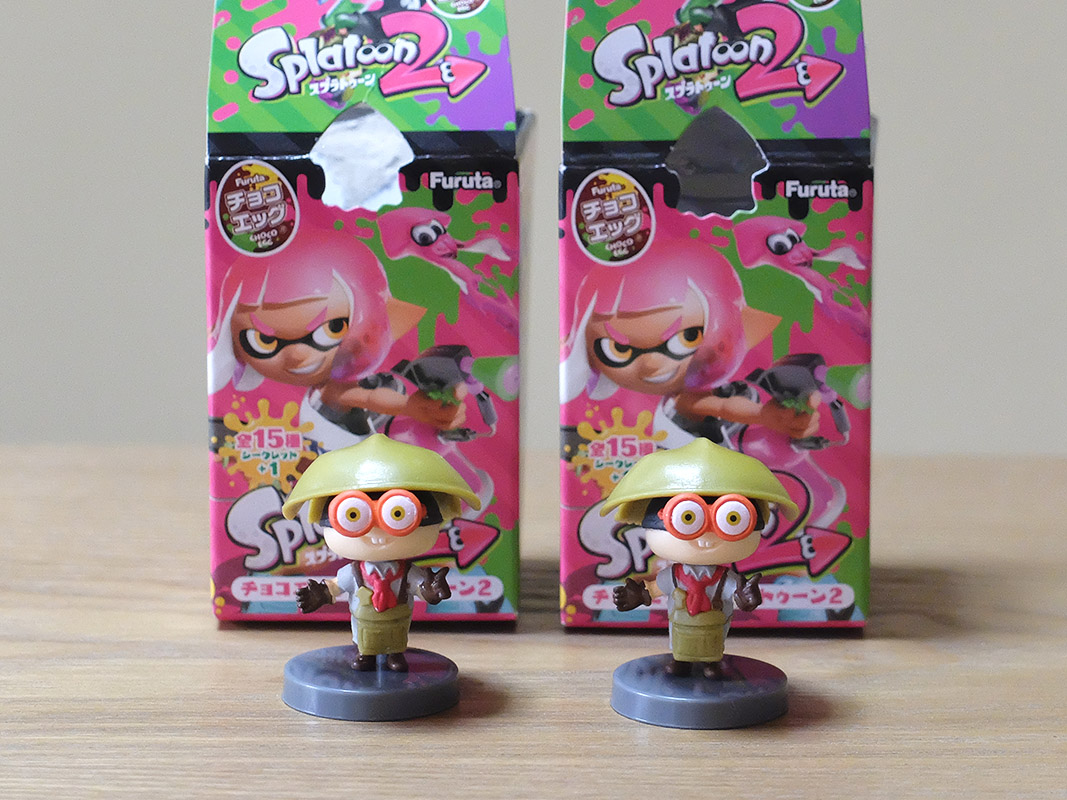 親子でイカしたやつらを集めよう チョコエッグ スプラトゥーン2 を買ってみました 東海エリアで過ごす親子のためのmufufuな暮らし方を発掘 親子でイカしたやつらを集めよう チョコエッグ スプラトゥーン2 を買ってみました 東海エリアで過ごす親子のためのmufufuな暮らし方を発掘