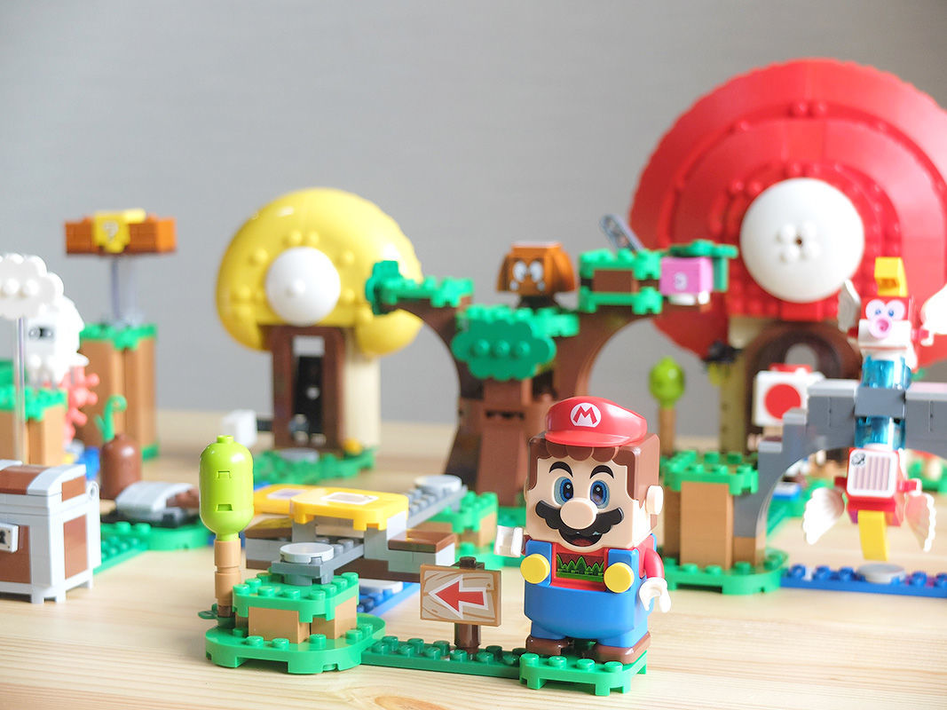 レゴ スーパーマリオ「71368：キノピオと宝さがし」組み立てレビュー