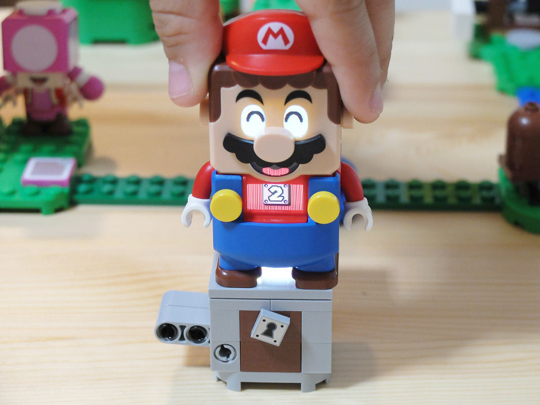 レゴ スーパーマリオ「71368：キノピオと宝さがし」組み立てレビュー