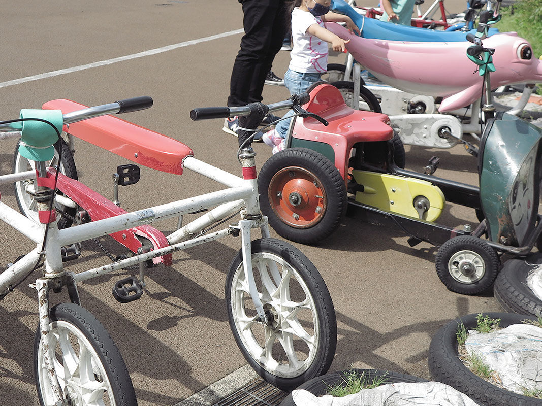知多・東浦町】「於大公園」にあるu201cおもしろ自転車u201dに乗ってきました