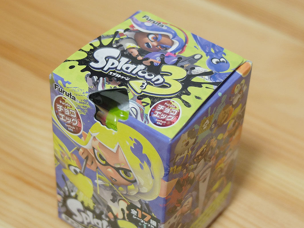 混沌の3人組“すりみ連合”をゲットせよ！チョコエッグ「スプラトゥーン3