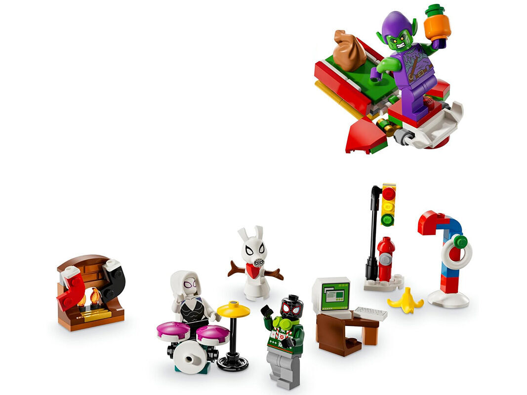 【スパイダーページ】ちょこのっこコレクション（2024）8種まとめ 2024年版LEGOアドベントカレンダー「ハリー・ポッター」と「マーベル