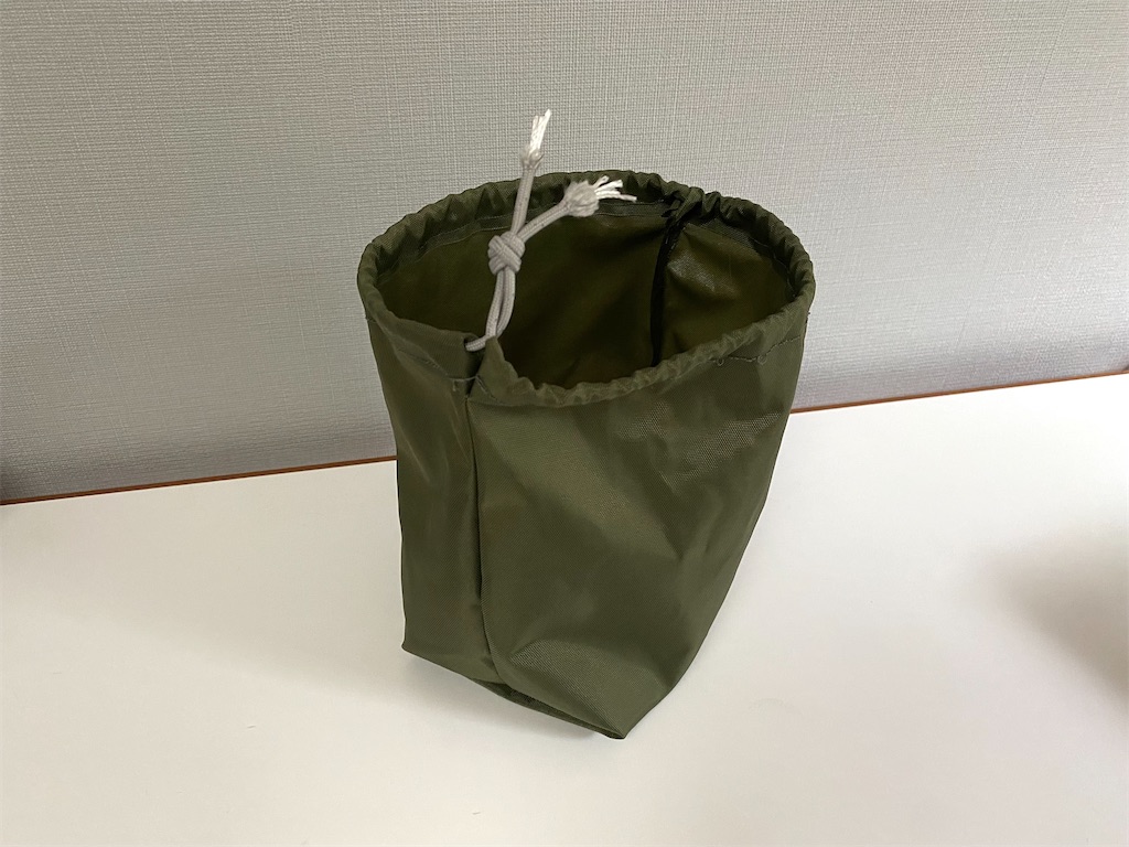 MYOG】『山のうつわ』の収納用にスタッフバッグを自作しました