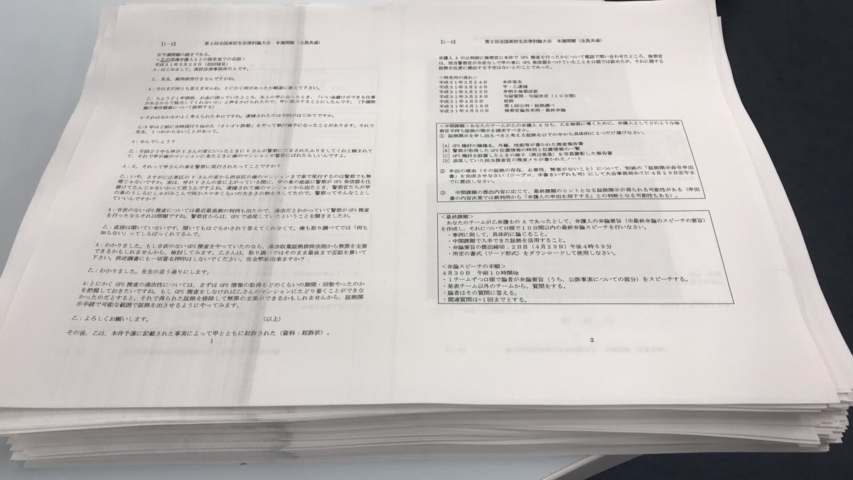 全国高校生法律討論大会のこれまで 現在 そしてこれから 全国高校生法学論文集