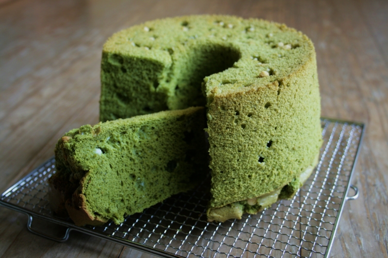 チョコレートケーキと抹茶シフォンケーキ - ハナゴト