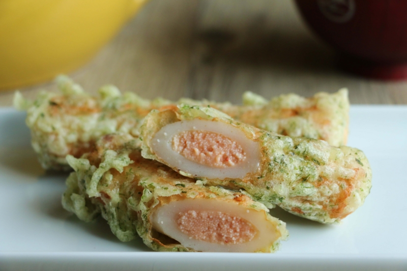 明太ちくわの磯辺揚げ ハナゴト