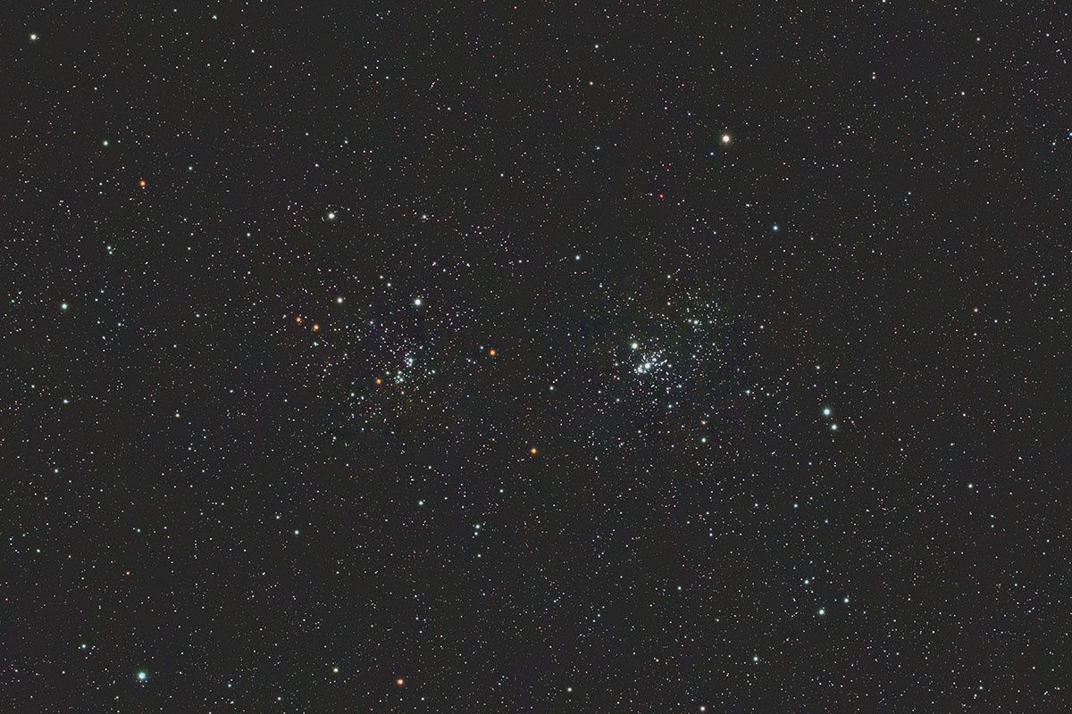 二重星団 h-χ（NGC869 & NGC884）