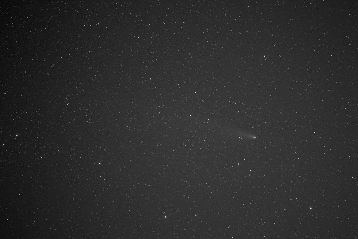 去り行く彗星とカリフォルニア - 星のつぶやき