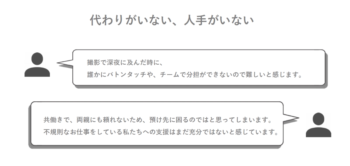 事前アンケート「出産や子育てに踏み切れない理由」より出た回答