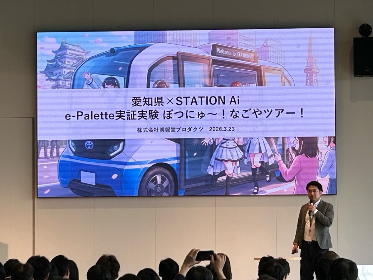 成果報告会でのプレゼンテーションの様子