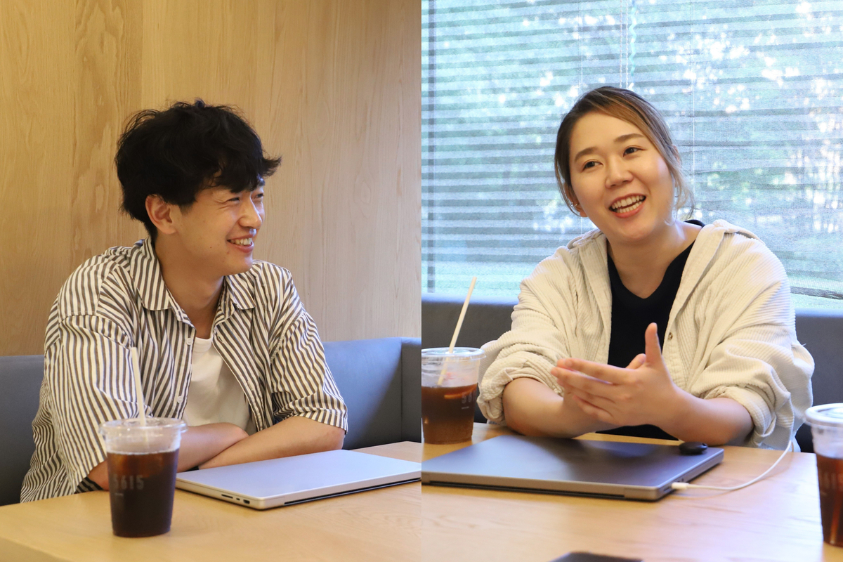 映像クリエイティブ事業本部 為広 晋吾、長塩 希代の写真