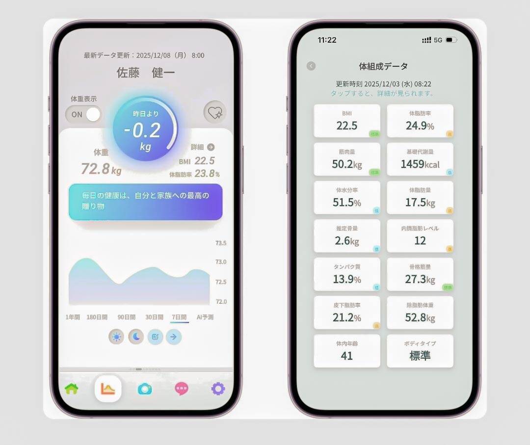 KIREIYU(キレイユ)スマートバスマット 体組成計モデル