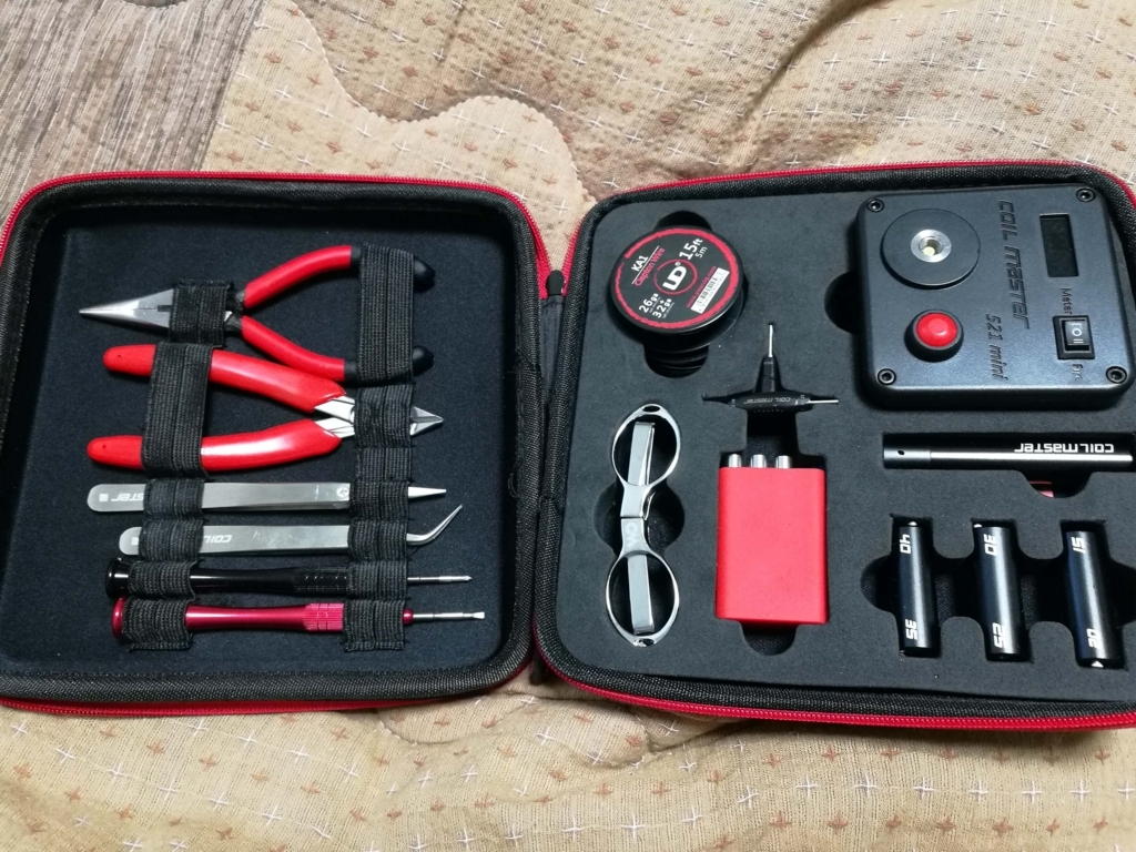 Vapeのビルドにおすすめのツール Vape初心者もcoil Masterのツールだけ買っておけば間違いない Vapers