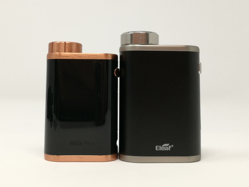 Pico 75WとPico 21700を横から比較