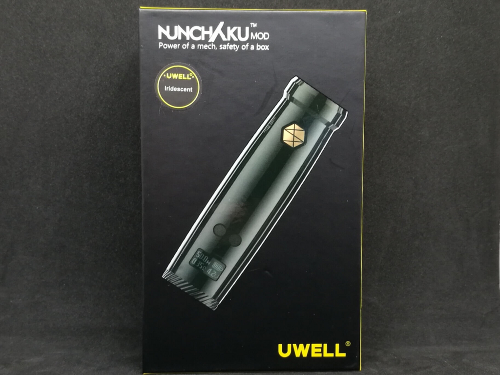 f:id:hrktksm:20180513110842j:plain UWELL NUNCHAKU MOD 外箱