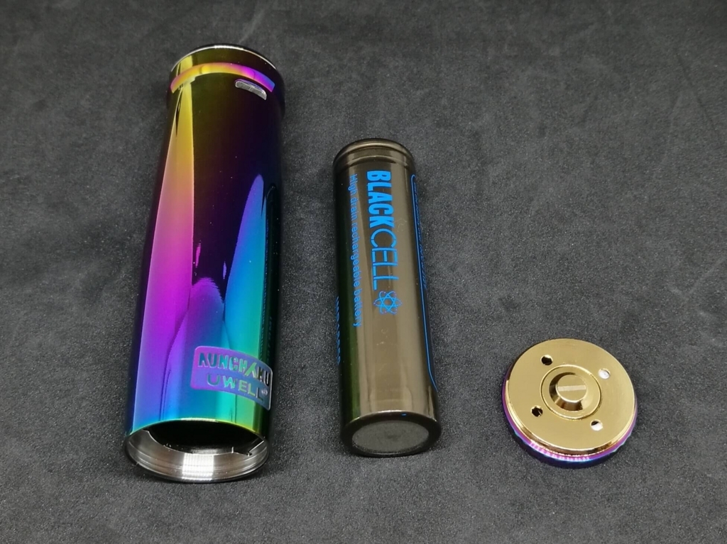 UWELL NUNCHAKU MODと18650バッテリー