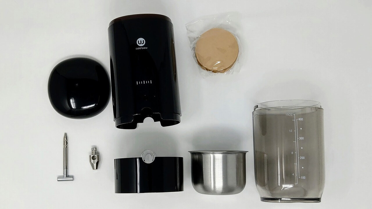 Wiswell コールドブリューコーヒーサーバー Water Dripper 本体を分解