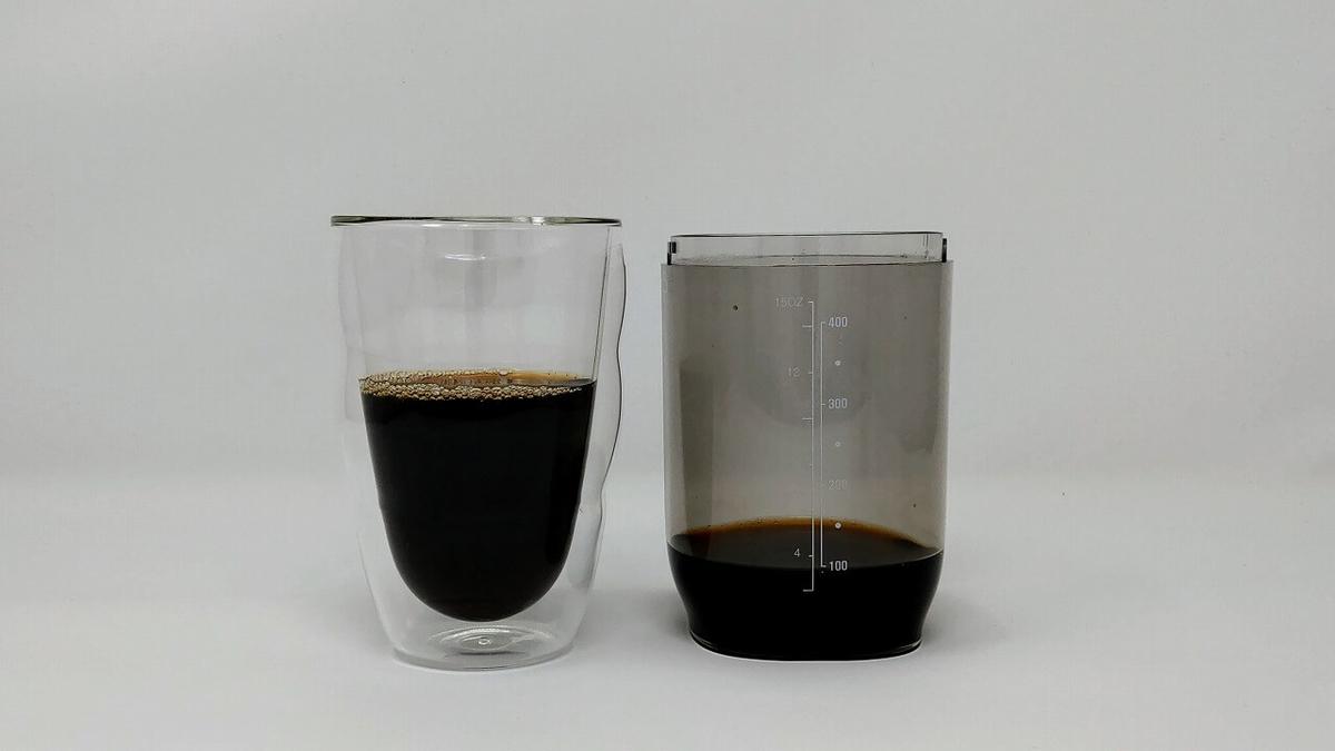 Wiswell Water Dripperで抽出した水出しコーヒー