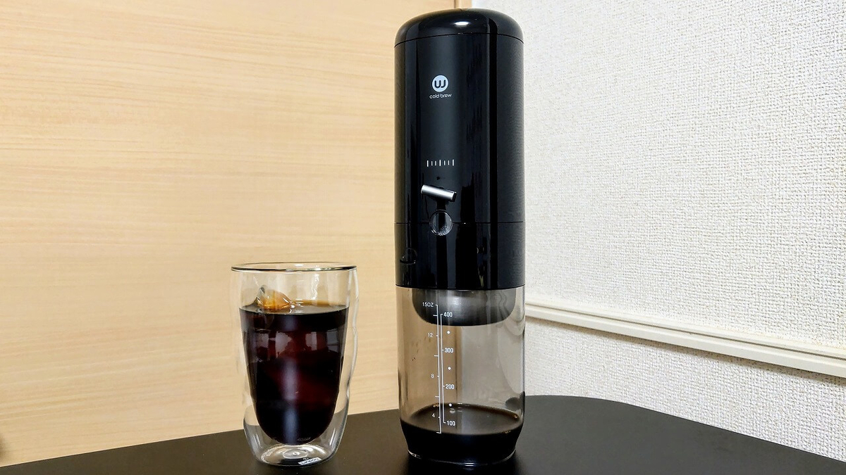 Wiswell Water Dripperと抽出した水出しコーヒー