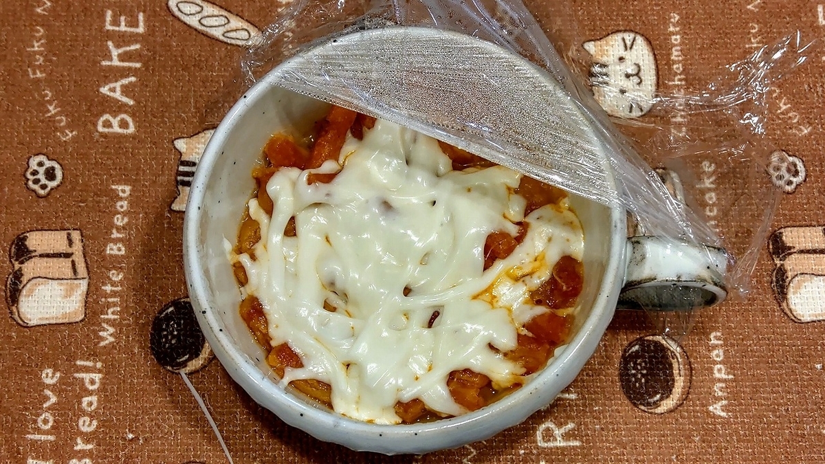 レンジでチンしたじゃがアリゴ