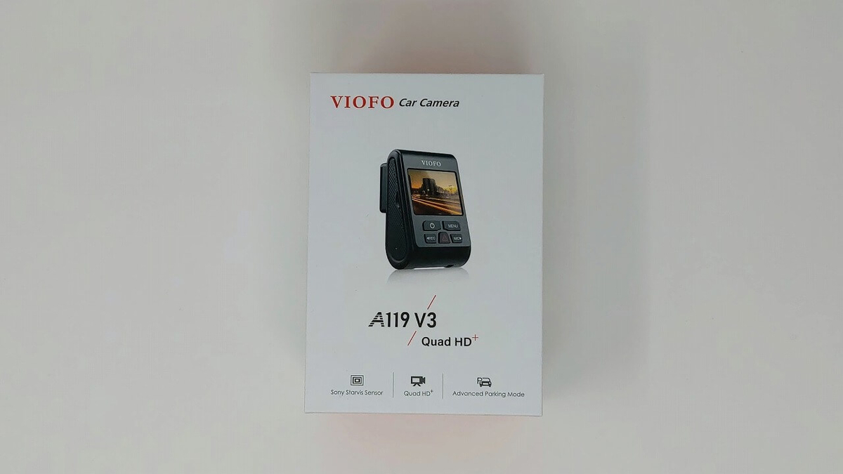 VIOFO A119 V3 パッケージ