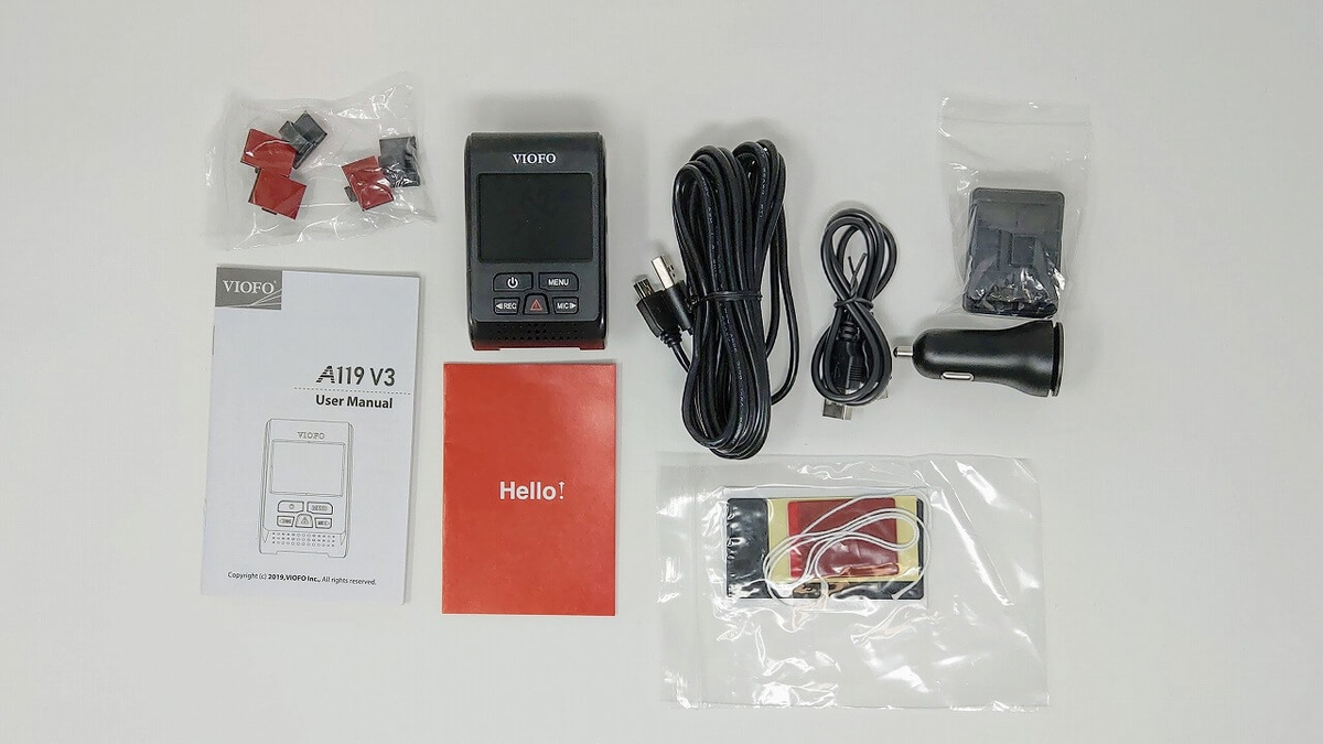 VIOFO A119 V3 ドライブレコーダー レビュー｜簡単取付で入門に