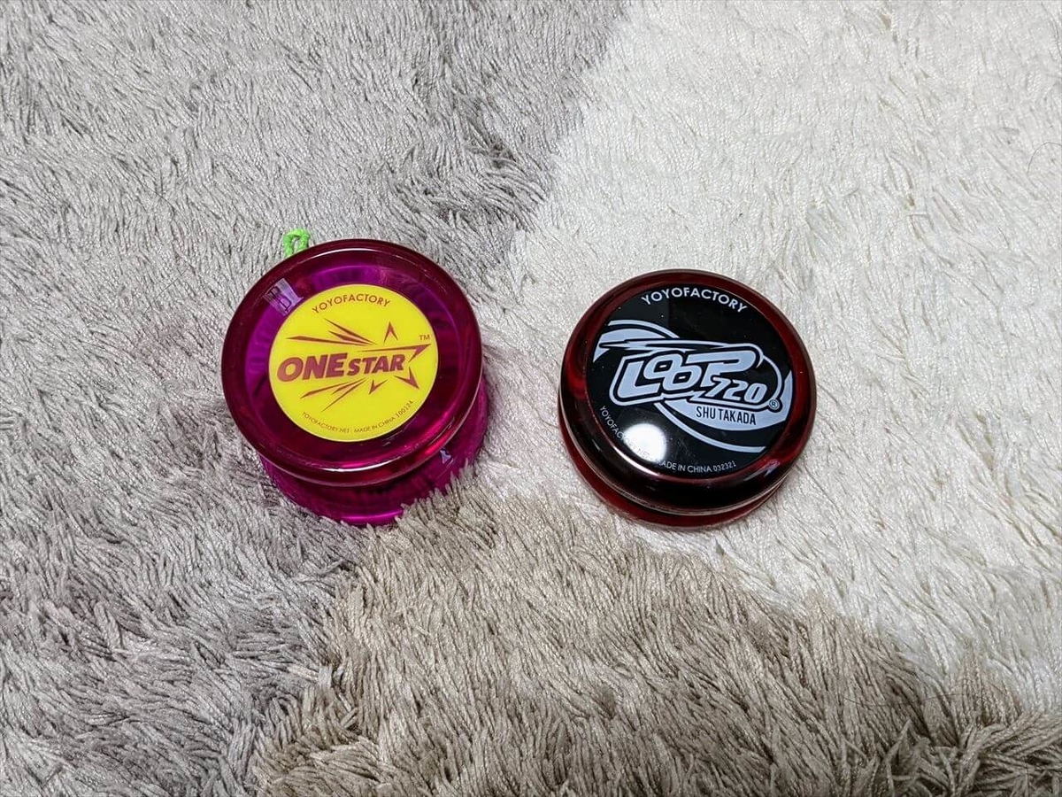 初心者向けヨーヨー ループ720とワンスター