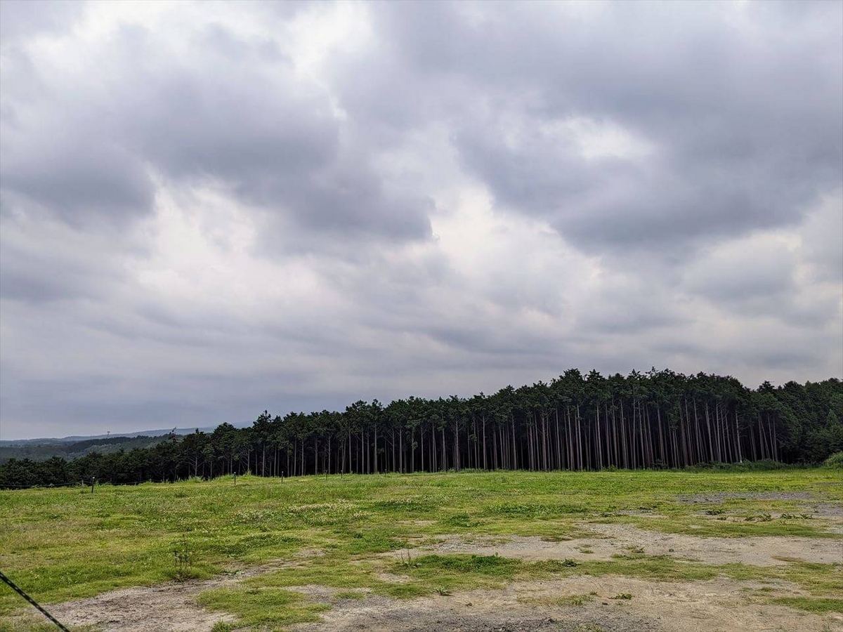ガラ空きの平日キャンプ場