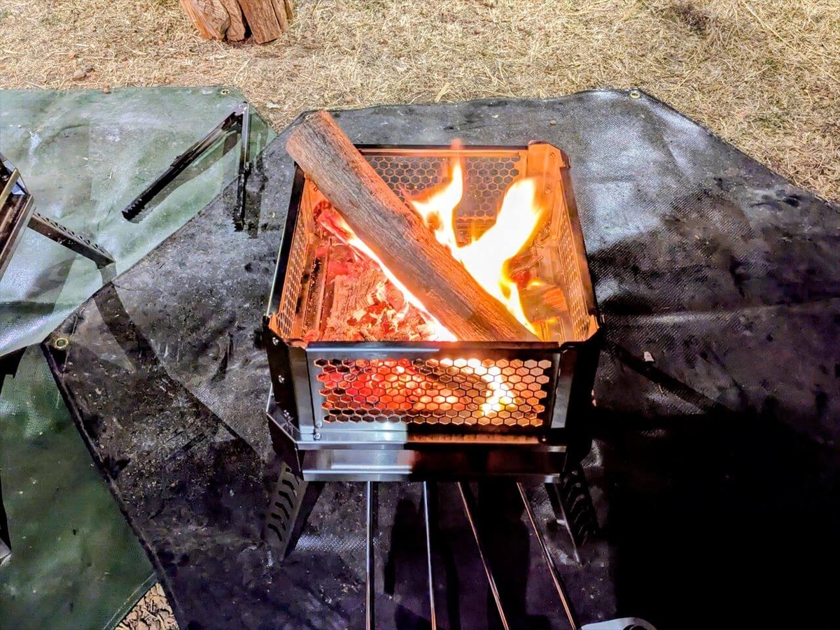 CAMPING TOGETHER 焚き火台 カシオペア