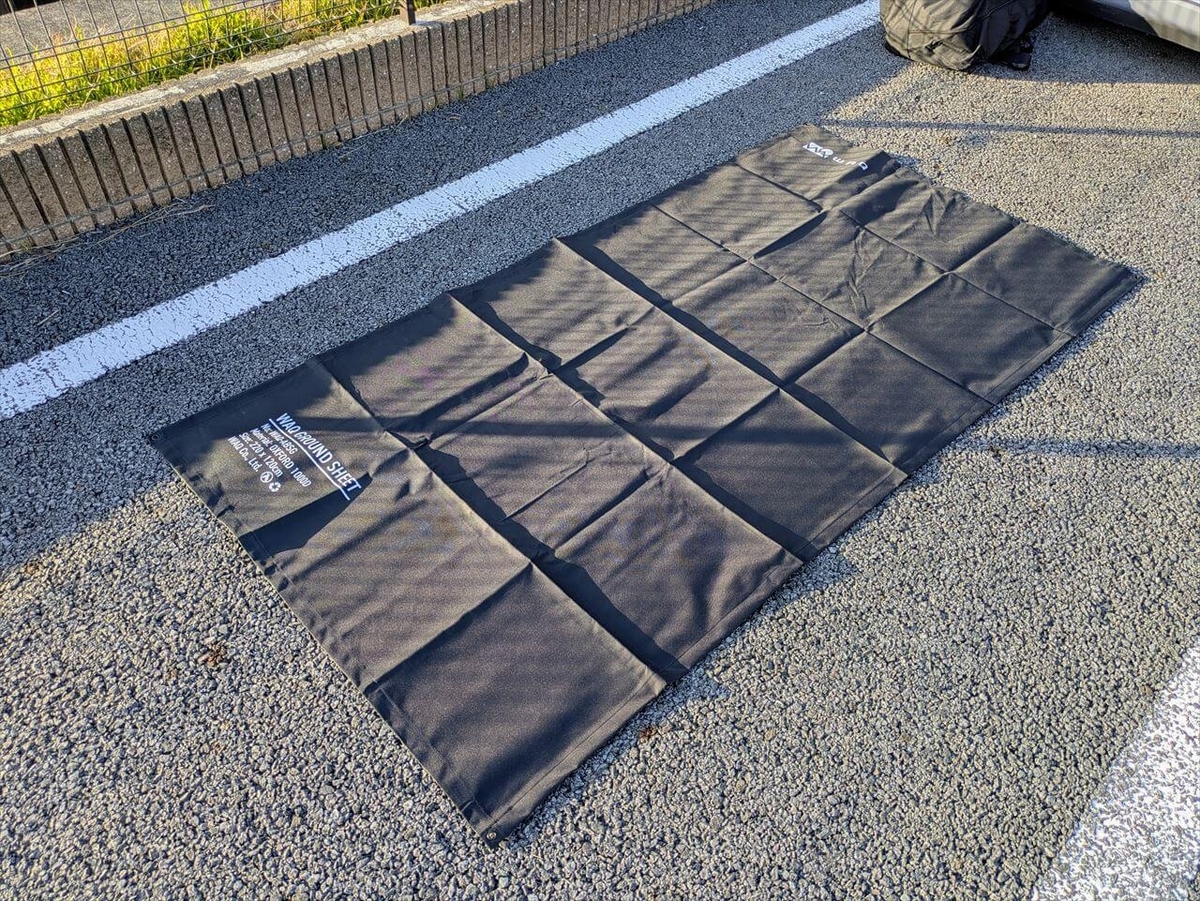 WAQ エアベッドシングル専用グランドシート