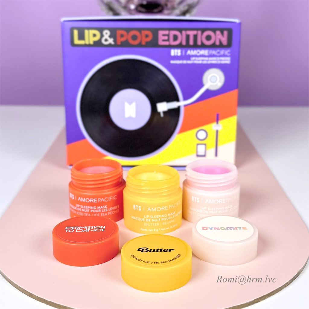 LANEIGE ♪ BTS × AMOREPACIFIC 【リップスリーピングマスク トリオ