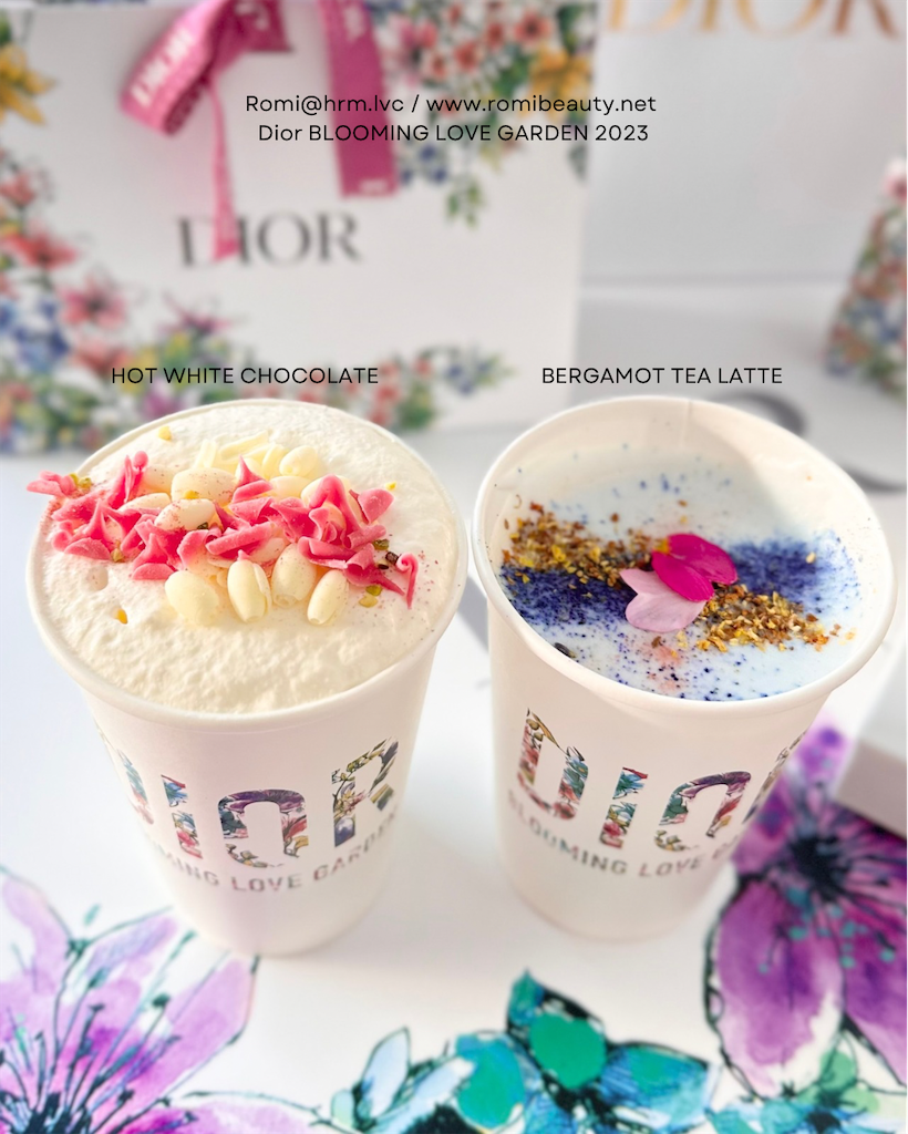 HOT WHITE CHOCOLATE 〜ホット ホワイト チョコレート 〜   BERGAMOT TEA LATTE 〜ベルガモット ティー ラテ 〜
