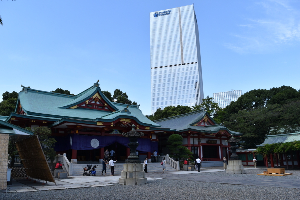 日枝神社でお宮参りをしてみた パパになったので育休を取ってみた