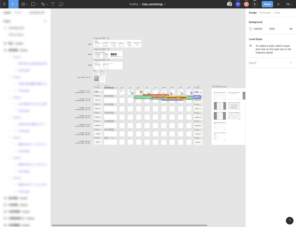 f:id:hrtnde:20200427125728p:plain 10人くらいでFigmaを操作している様子