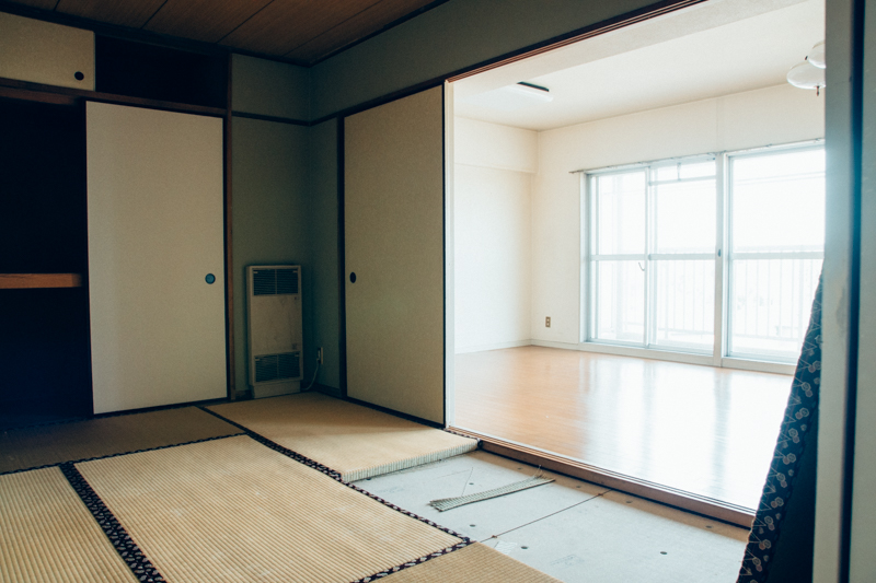 マンションのリノベーション（Before）_和室