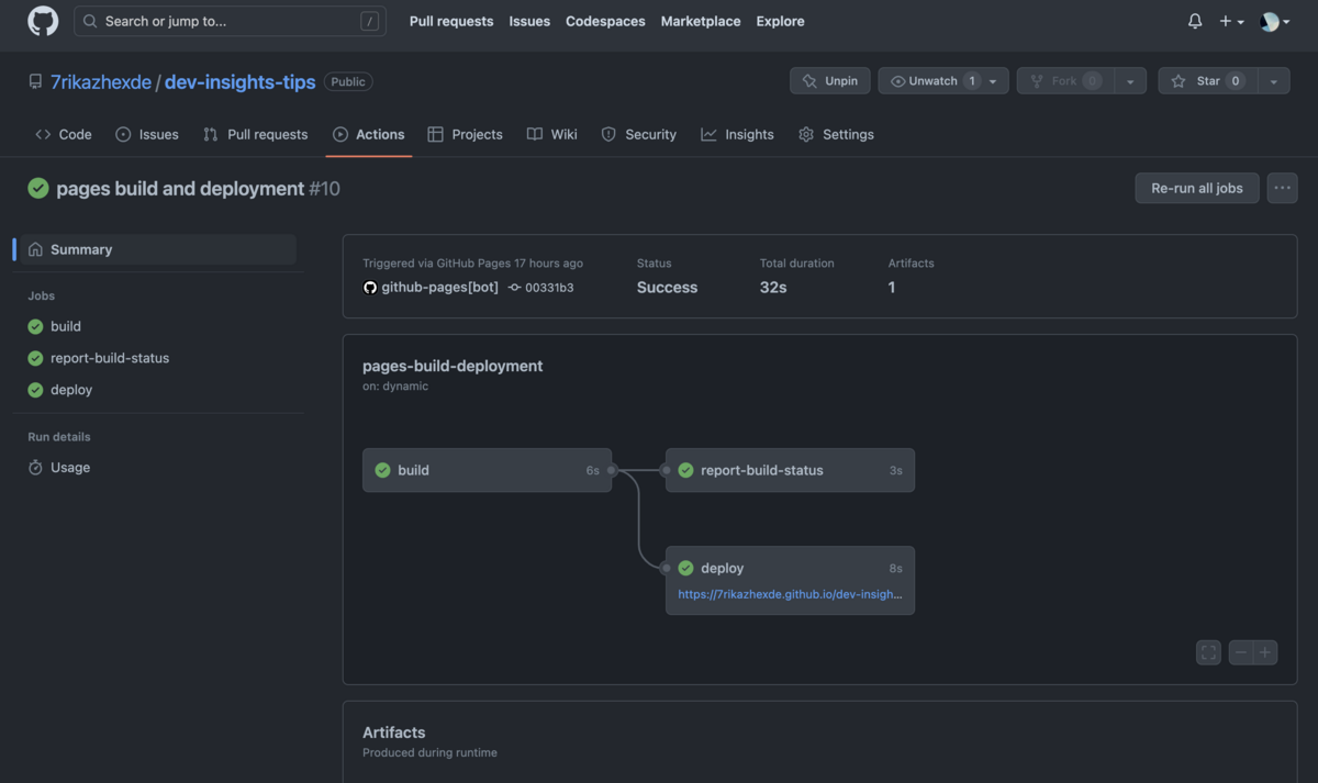 MkDocsで技術系Tipsを作成してGitHub Pagesで公開する 7rikazhexde’s tech log