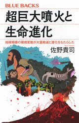 『超巨大噴火と生命進化 地球規模の環境変動が大量絶滅と進化をもたらした』の書影
