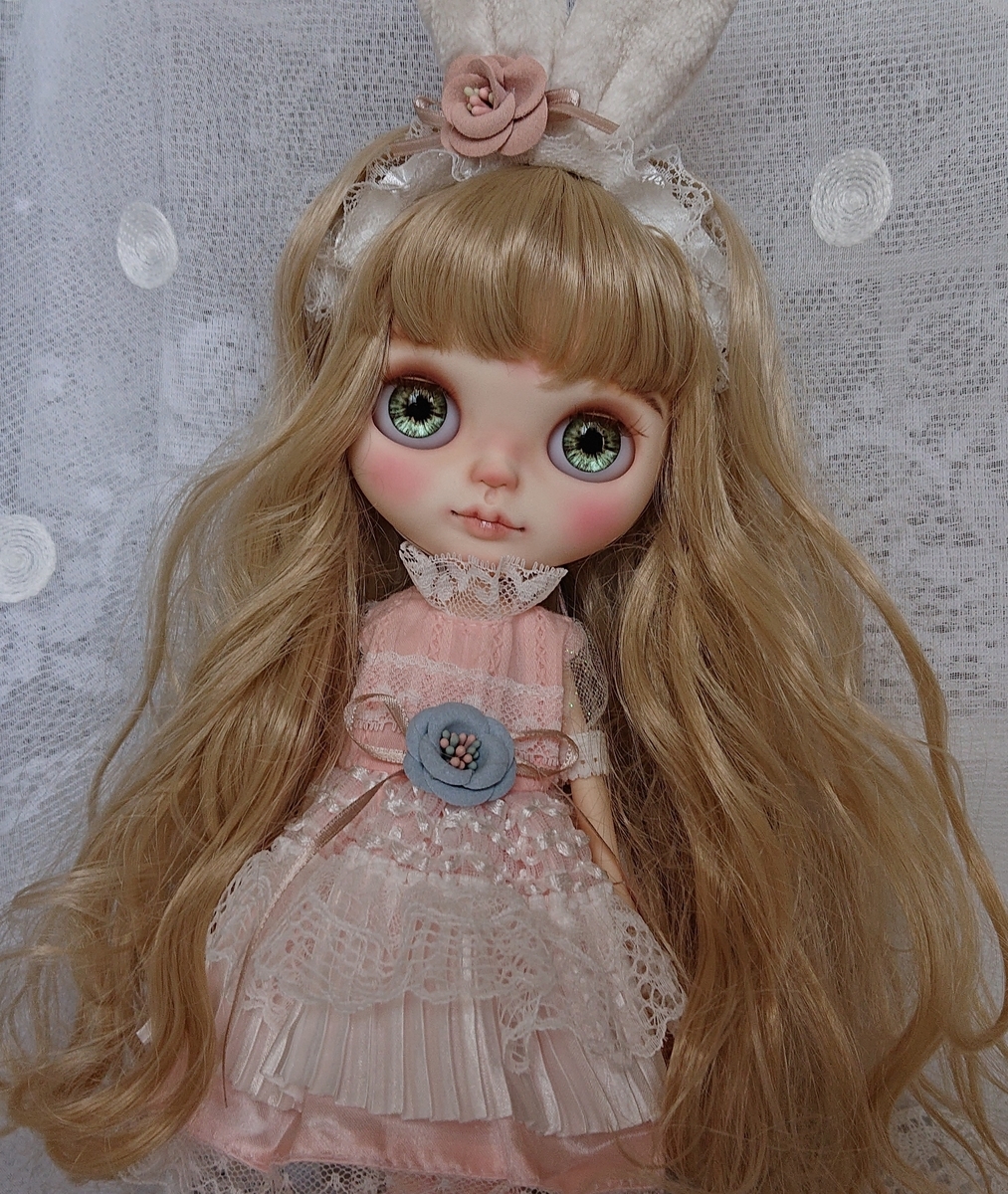 ふわふわうさぎちゃん出品しました🥀 - ☆はぐ☆カスタムブライスのブログ