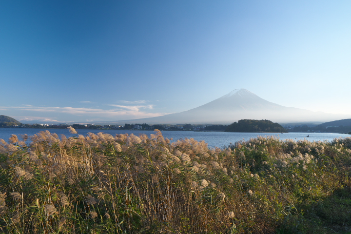 大石公園からの富士山