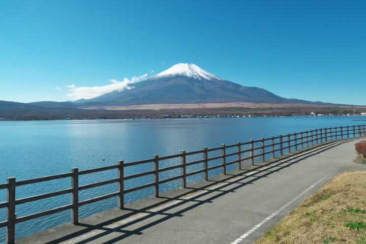 長池親水公園からの富士山