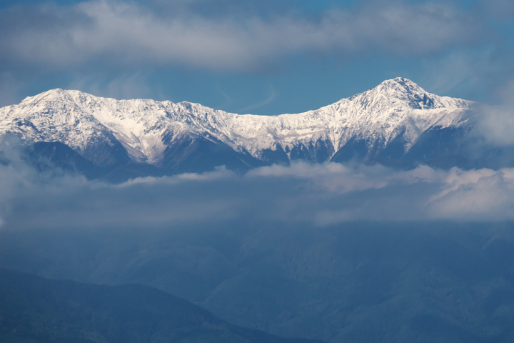 竜ヶ岳山頂　南アルプス　北岳