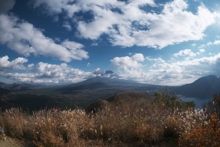 パノラマ台からの富士山